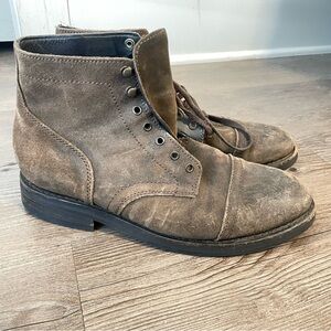 Thursday Boot Co Captain Brown Suede Boots Size 9.5